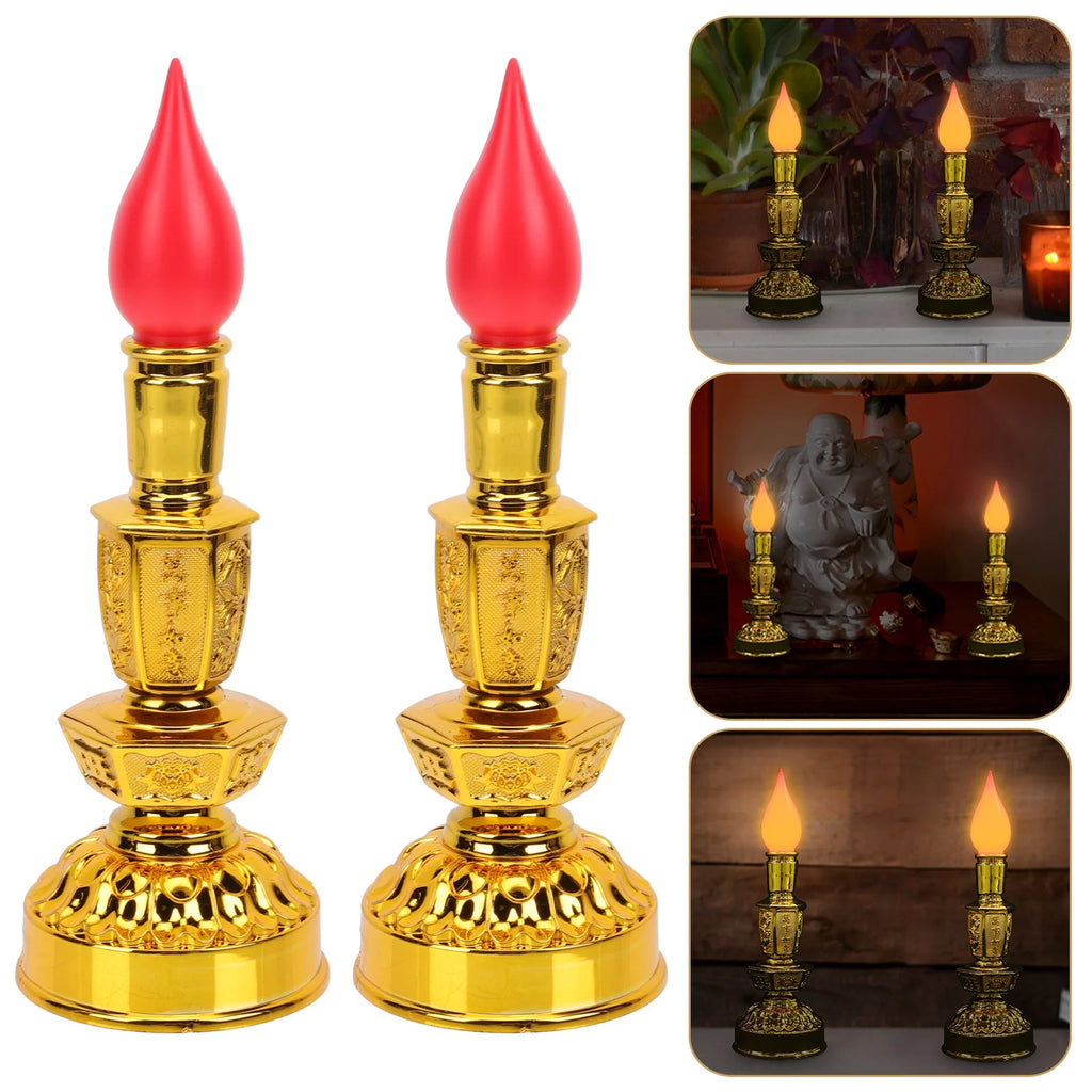 Red Flameless LED Candles A603