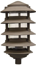 Bronze Five Tier Pagoda Light A32939