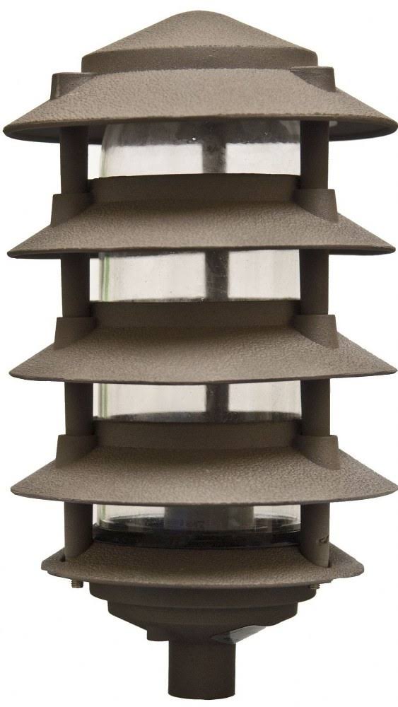 Bronze Five Tier Pagoda Light A32939