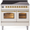 Antique White Induction Range with Electric Oven X90218