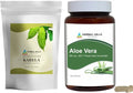 Karela Powder and Aloe Vera Capsules Pack of 2 Z926