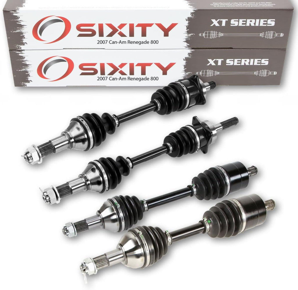 2007 Front Rear Left Right Axles XT Four Driver Passenger EFI Complete Side P156
