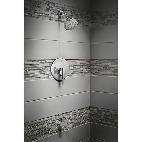 Brushed Nickel Tub and Shower Faucet C327345