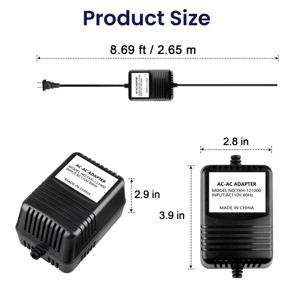 AC to AC Adapter Power PSU J833286