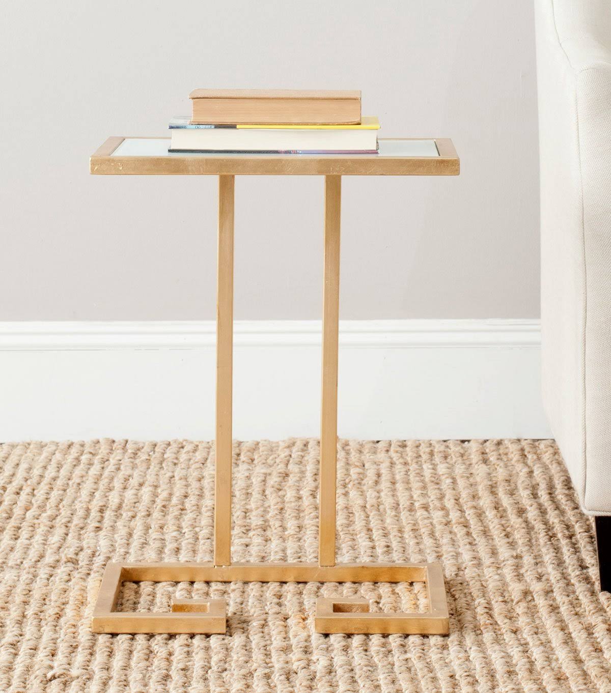 Gold/Black Accent Table H229