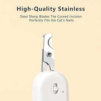 Pet Nail Clipper with LED Light Y8689