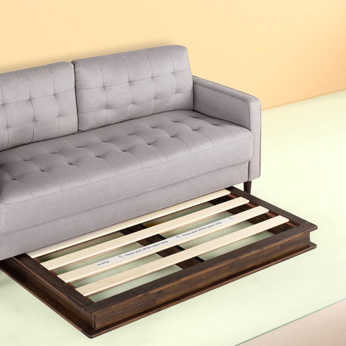 Queen Size Wood Platform Bed Frame S255