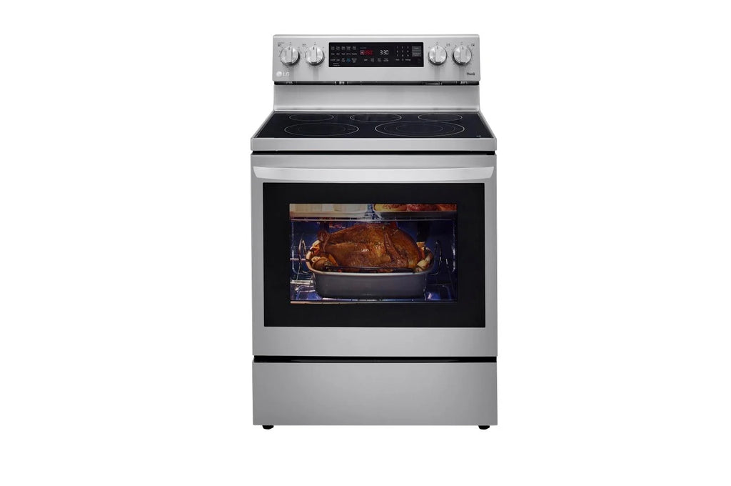 6.3 cu ft. Smart Wi-Fi Enabled True Convection Electric Range with Air Fry L980619