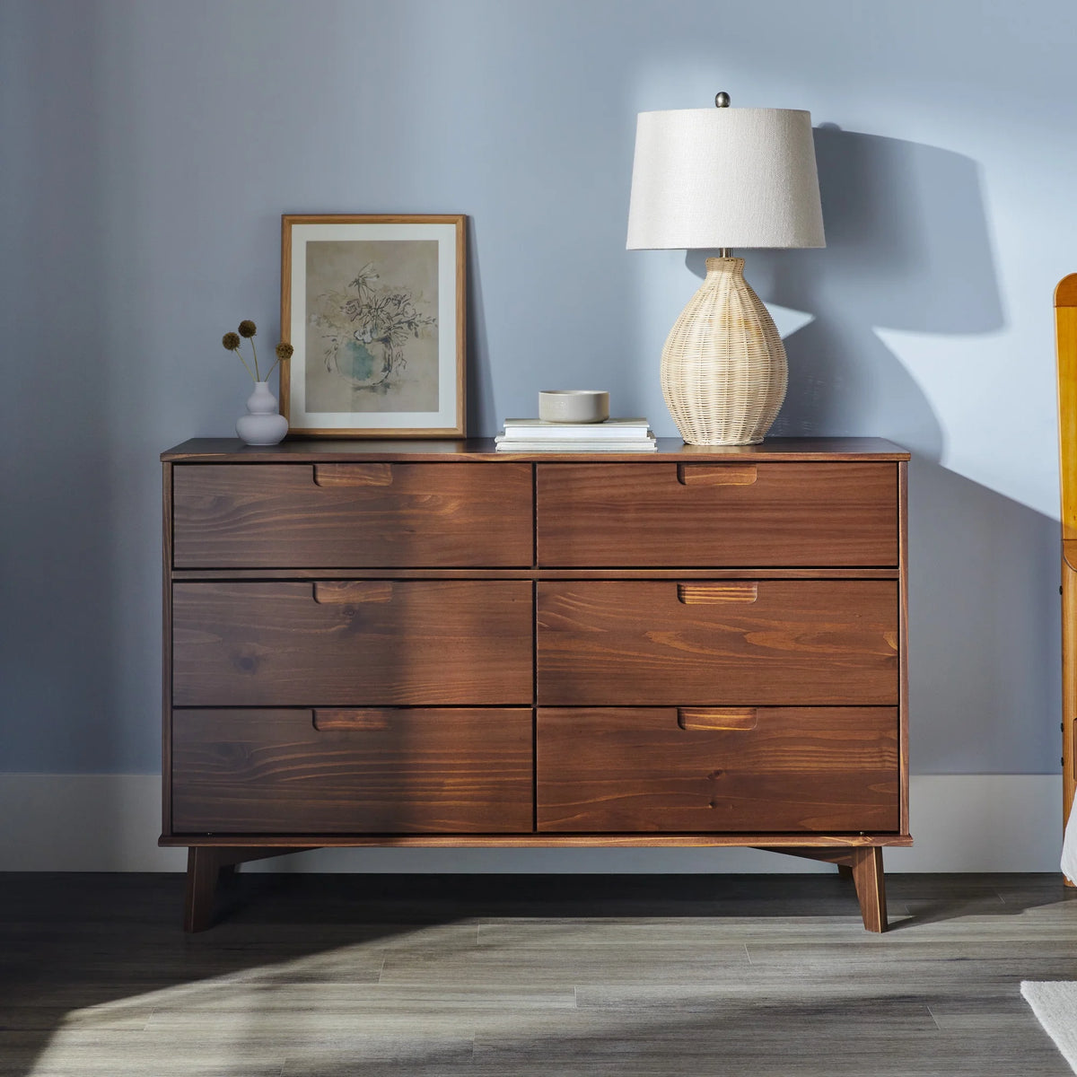 6 Drawer Solid Wood Dresser H5653