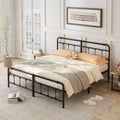 King Size Metal Platform Bed Frame F245167