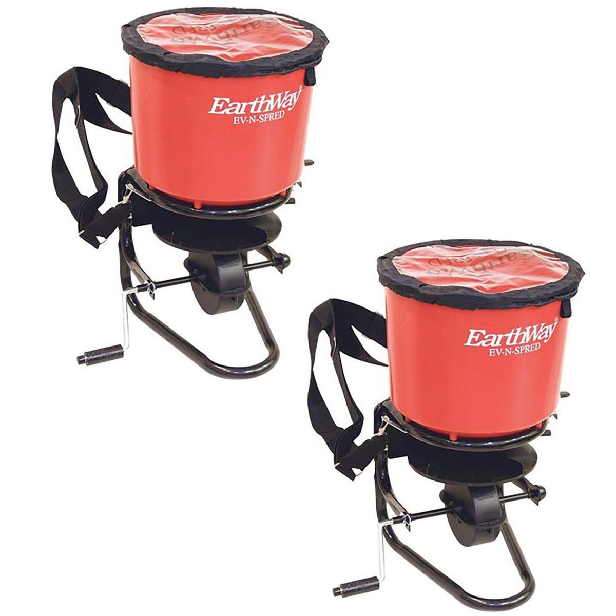 Hand Crank Garden Seeder Fertilizer Spreader 2 Pack W82256