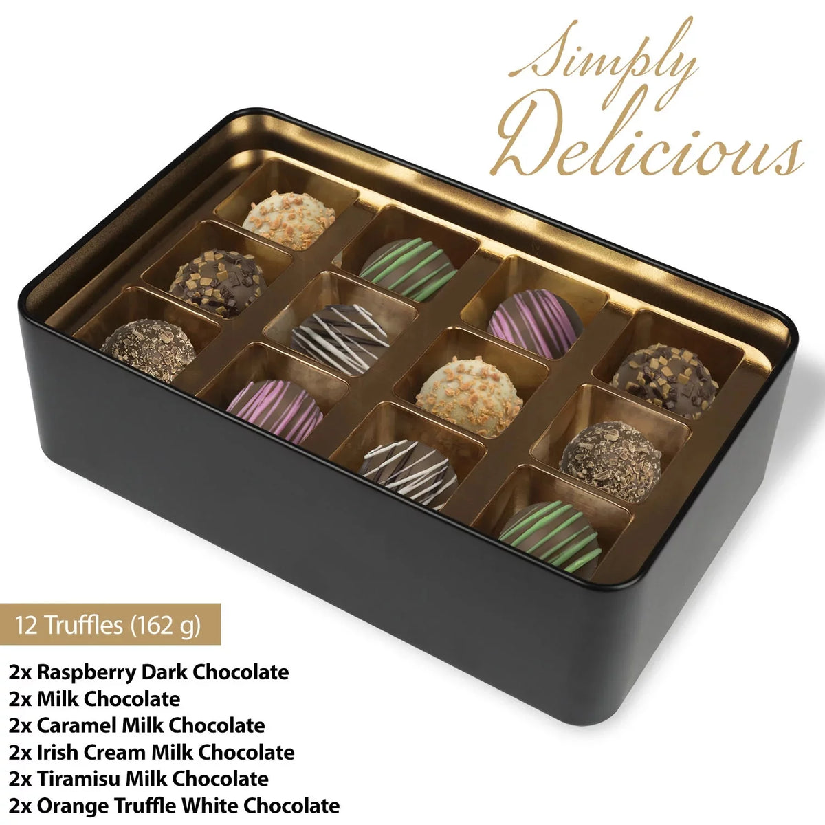 Halloween Chocolate Truffles Gift Box I8679