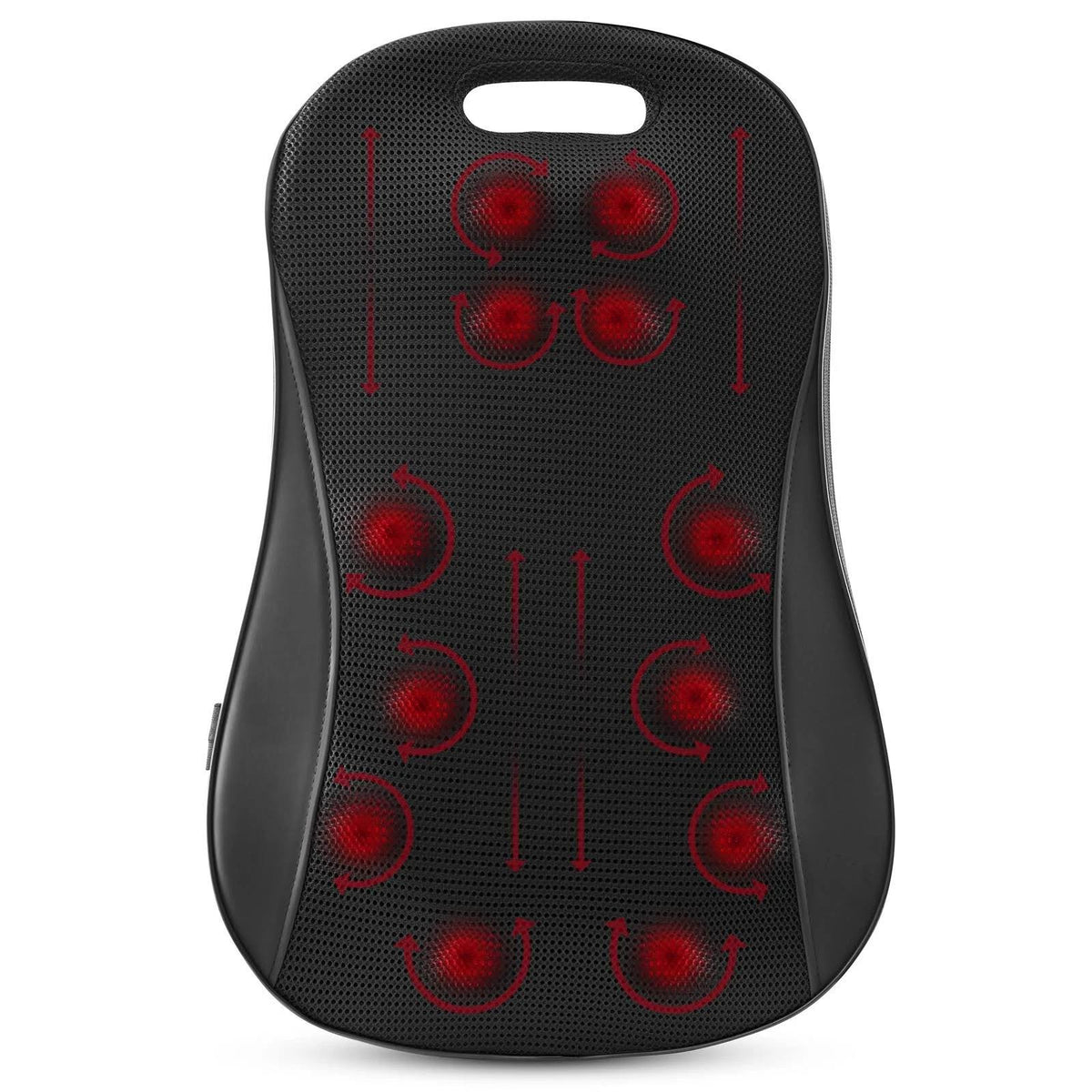 Full Back Massager with 12 Deep-Kneading Massage Nodes F261