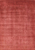 Bright Orange Rectangle Area Rug G138115
