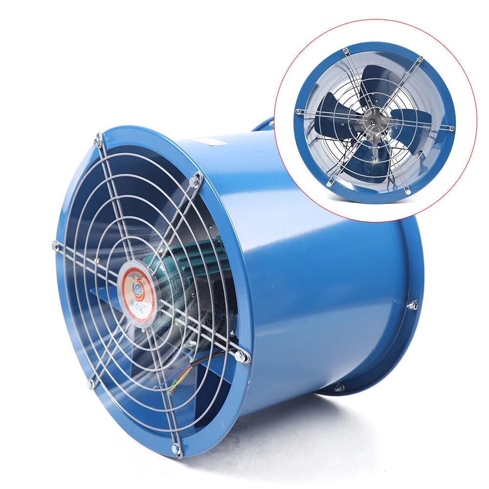 10" Cylinder Pipe Axial Fan Q3269