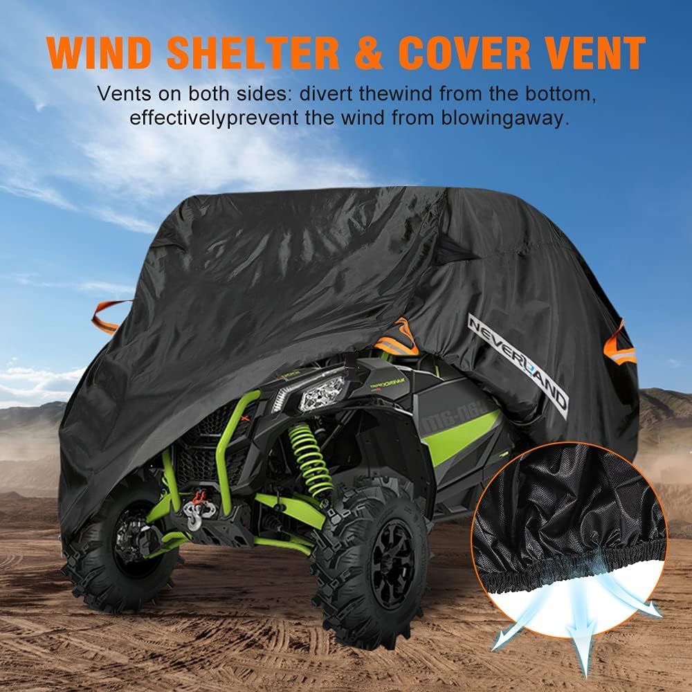 UTV Cover Sun-UV Rain Snow Protector 4-6 Passenger P5988