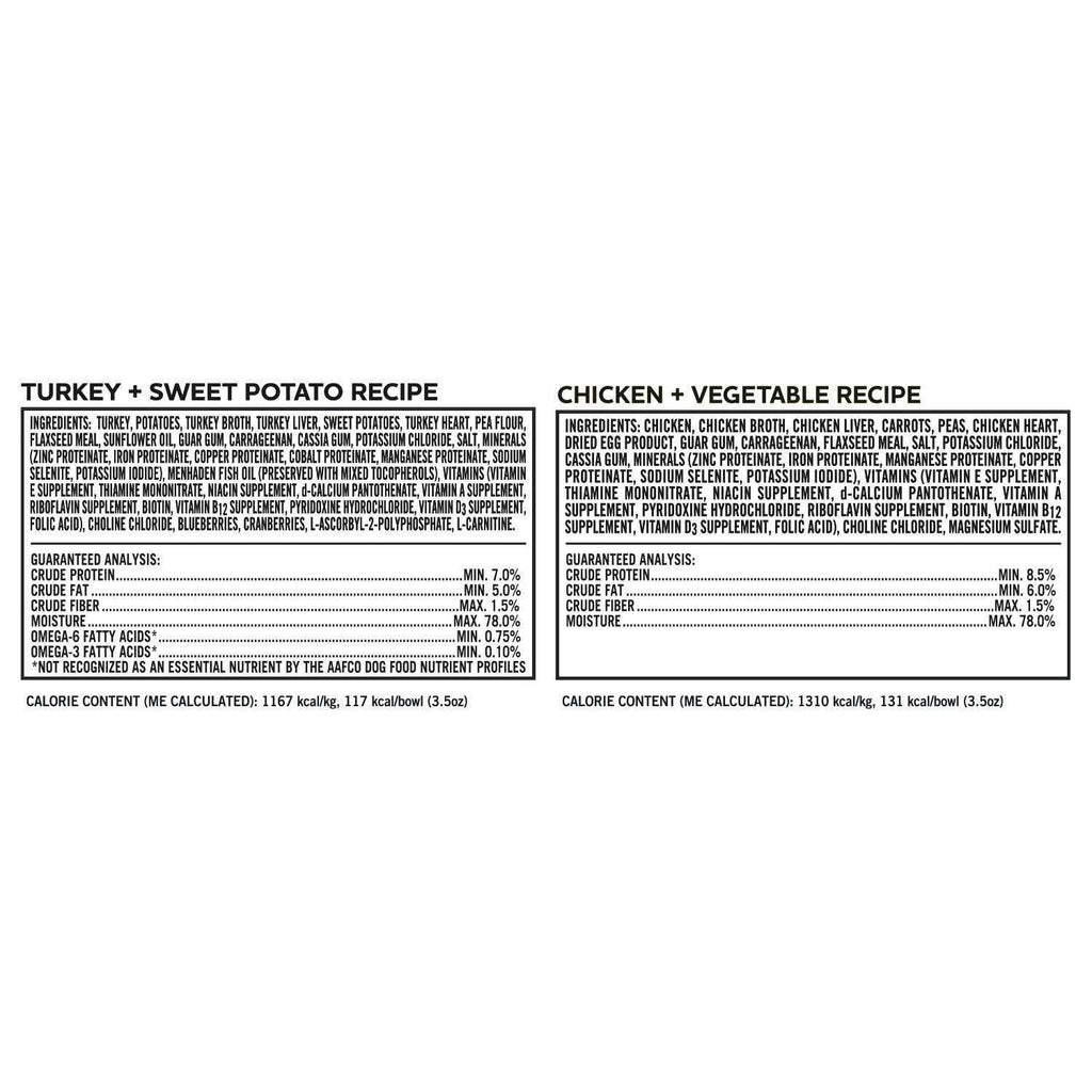 Pate Style Dog Food Variety Pack P6994