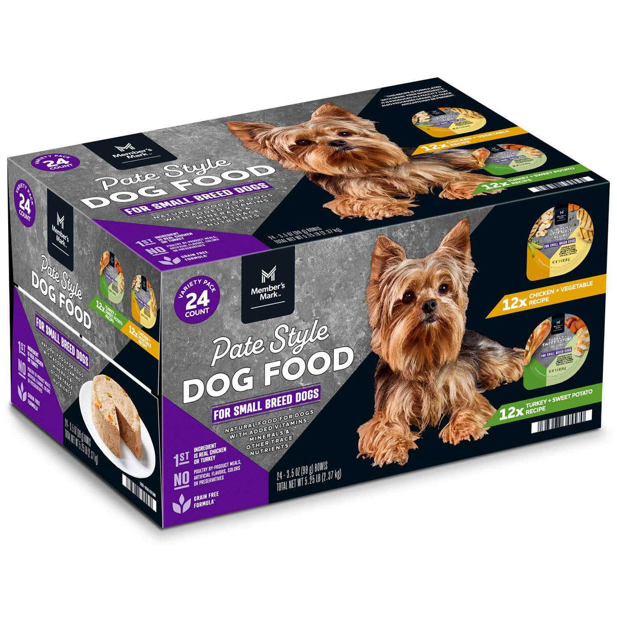 Pate Style Dog Food Variety Pack P6994