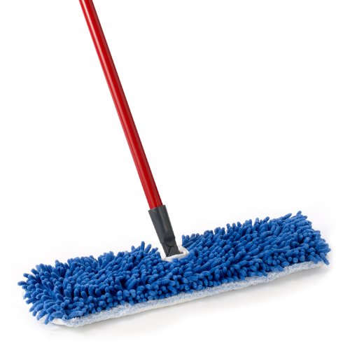 Dual-Action Microfiber Flip Mop with Telescopic Handle M2246