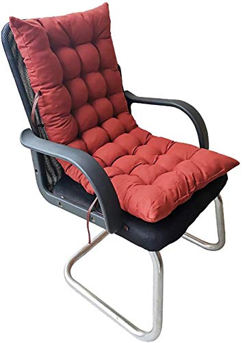 Red 48 inch Thicken Washable Patio Bench Cushion C965