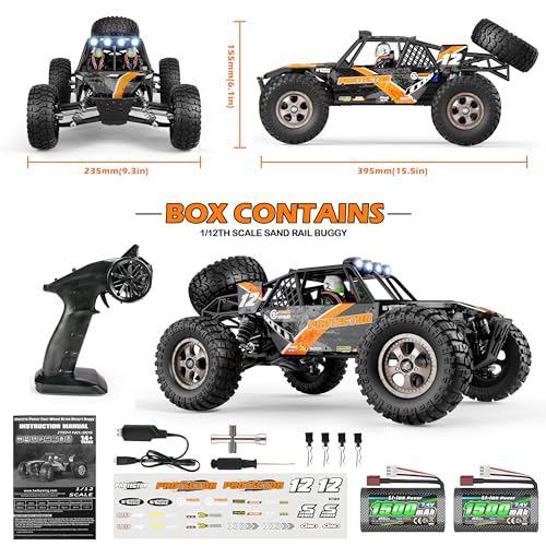 1:12 Scale 4x4 Remote Control Car A40187