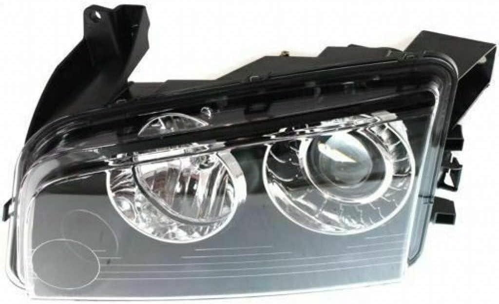 Headlight Assembly Pair with Bulbs for Dodge Charger V75252