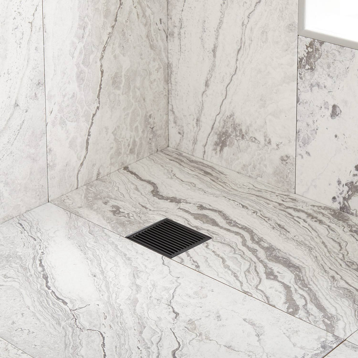 Polished Brass Stainless Steel Shower Drain M63185