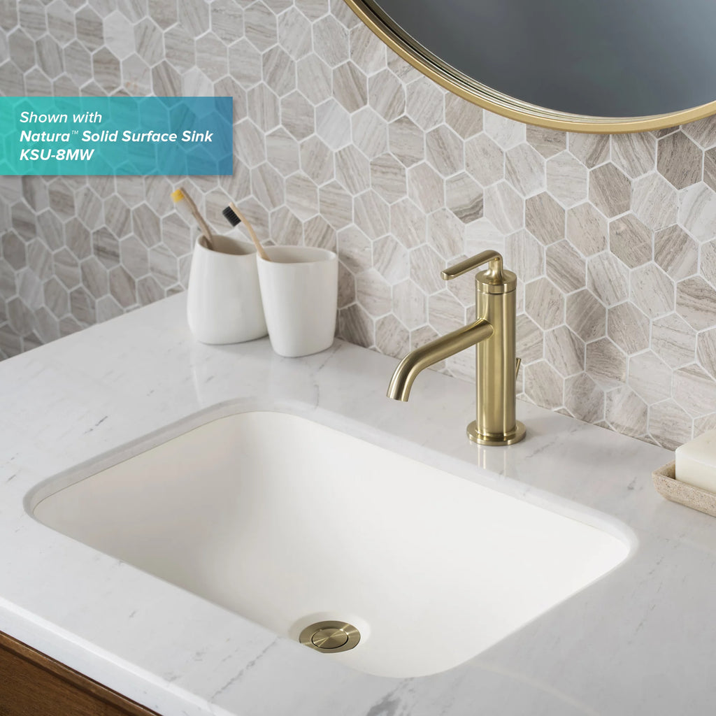 Single Handle Bathroom Sink Faucet with Lift Rod Drain T711268