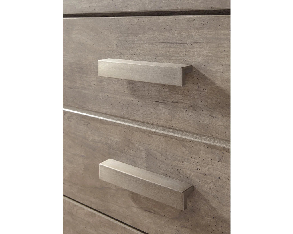 Gray 2 Drawer Nightstand N60973