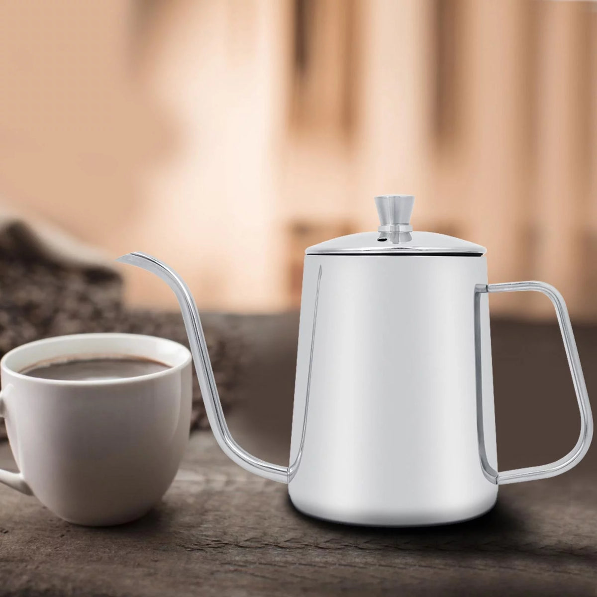 550ml Stainless Steel Gooseneck Coffee Pot N925