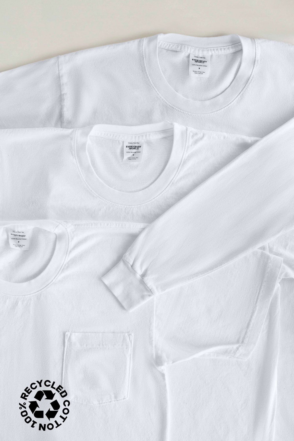 Xs / White Multipack Tee V744