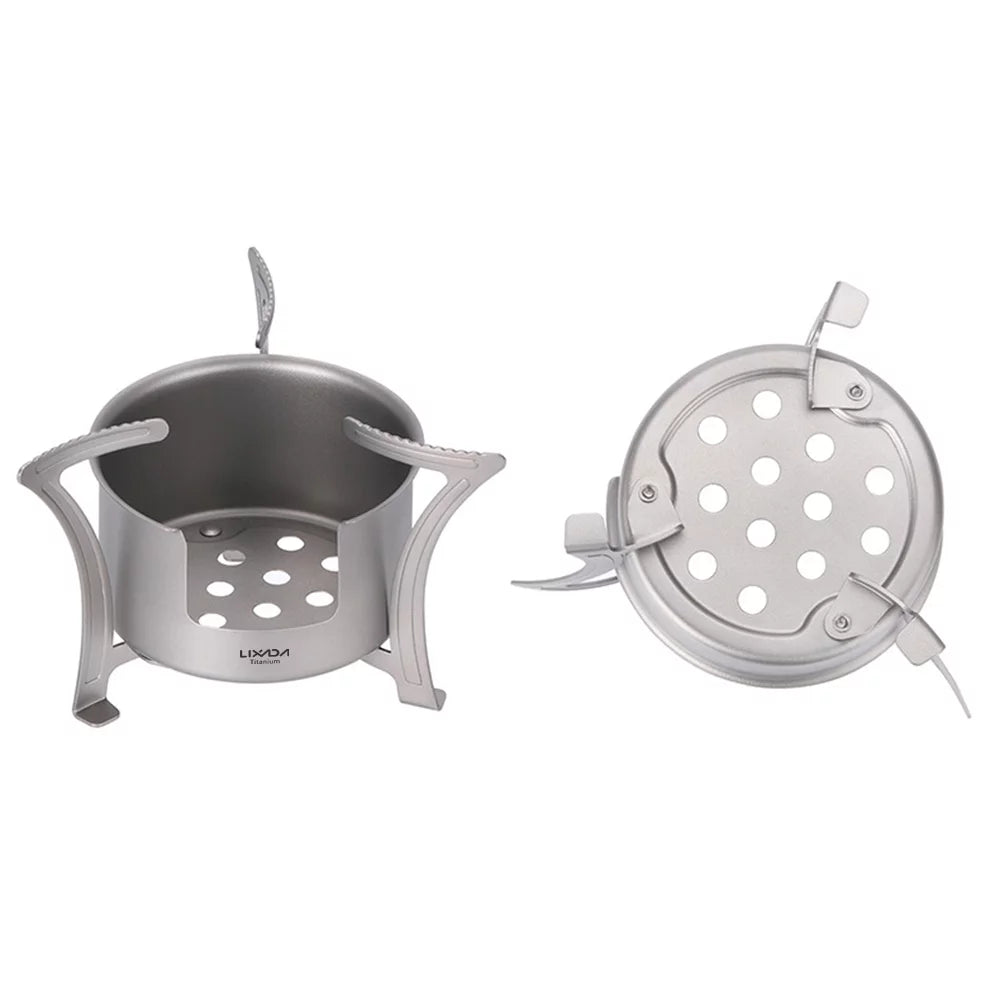 Ultralight Mini Pocket Alcohol Stove Titanium A2385