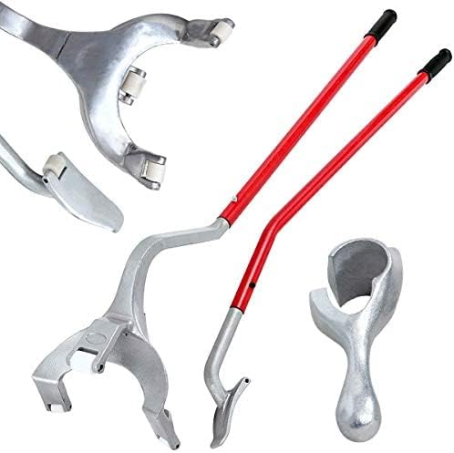 Steel Tire Mount Demount Tool Kit with Bead Breaker (Blue) K4066