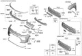 Genuine Kia Soul Front Radiator Grill Trim Garnish U349359