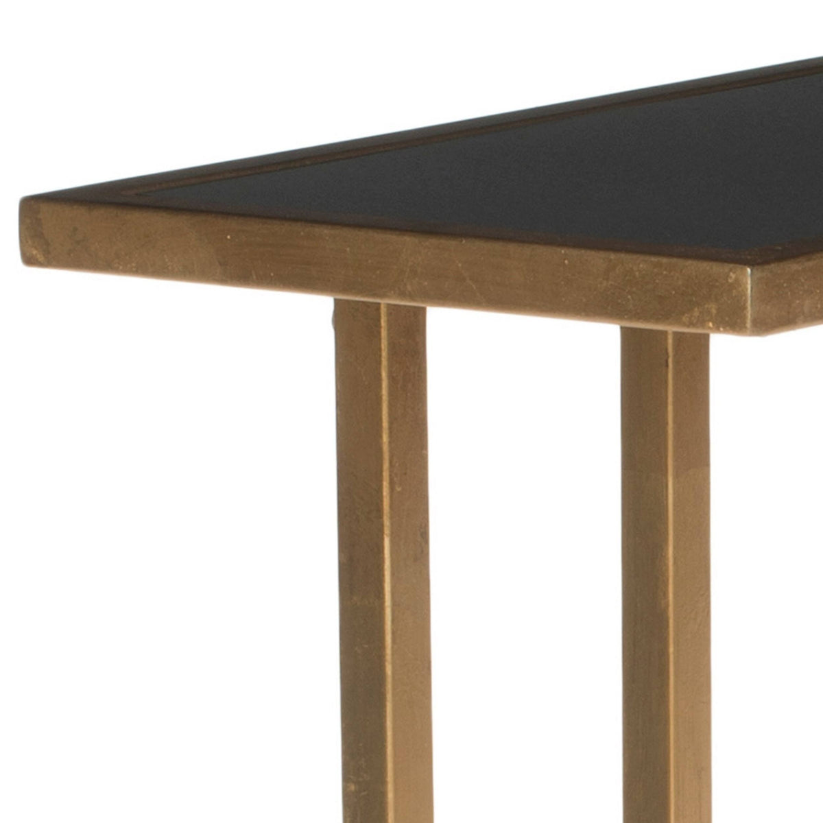 Gold/Black Accent Table H229