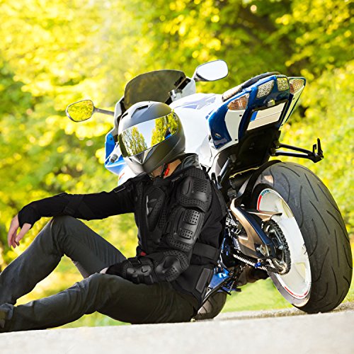 Motorcycle Protective Jacket with Full Body Armor P454