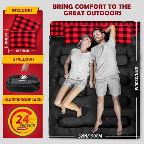 Extra Large 2 Person Double Sleeping Bag J580160