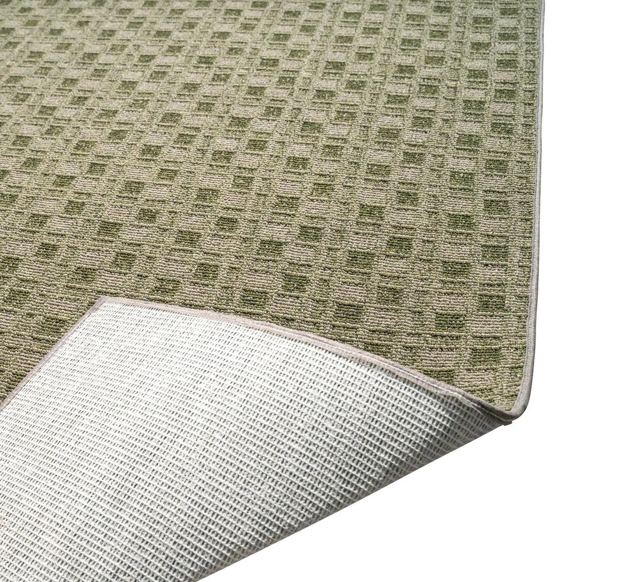 Green 2' x 24' Indoor/Outdoor Runner Rug M9240