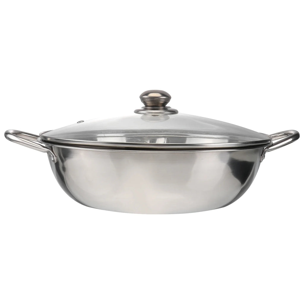 Stainless Steel Induction Cooker Pot with Lid F9813