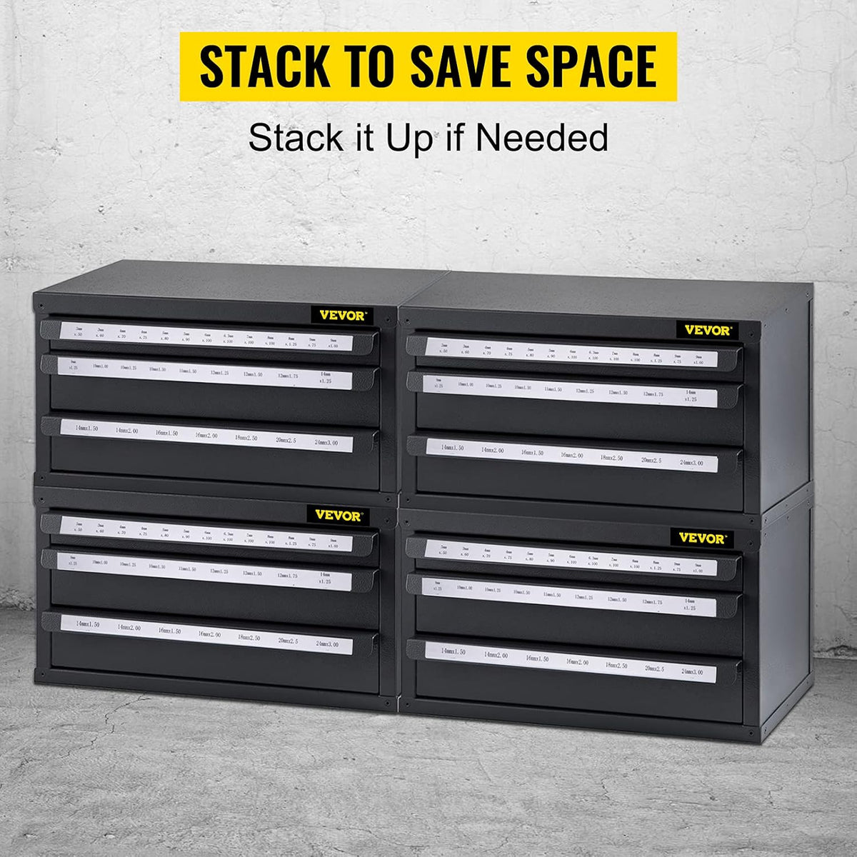 60-Compartment Tap Dispenser Cabinet, Cold Rolled Steel, Pack of 2 N5630