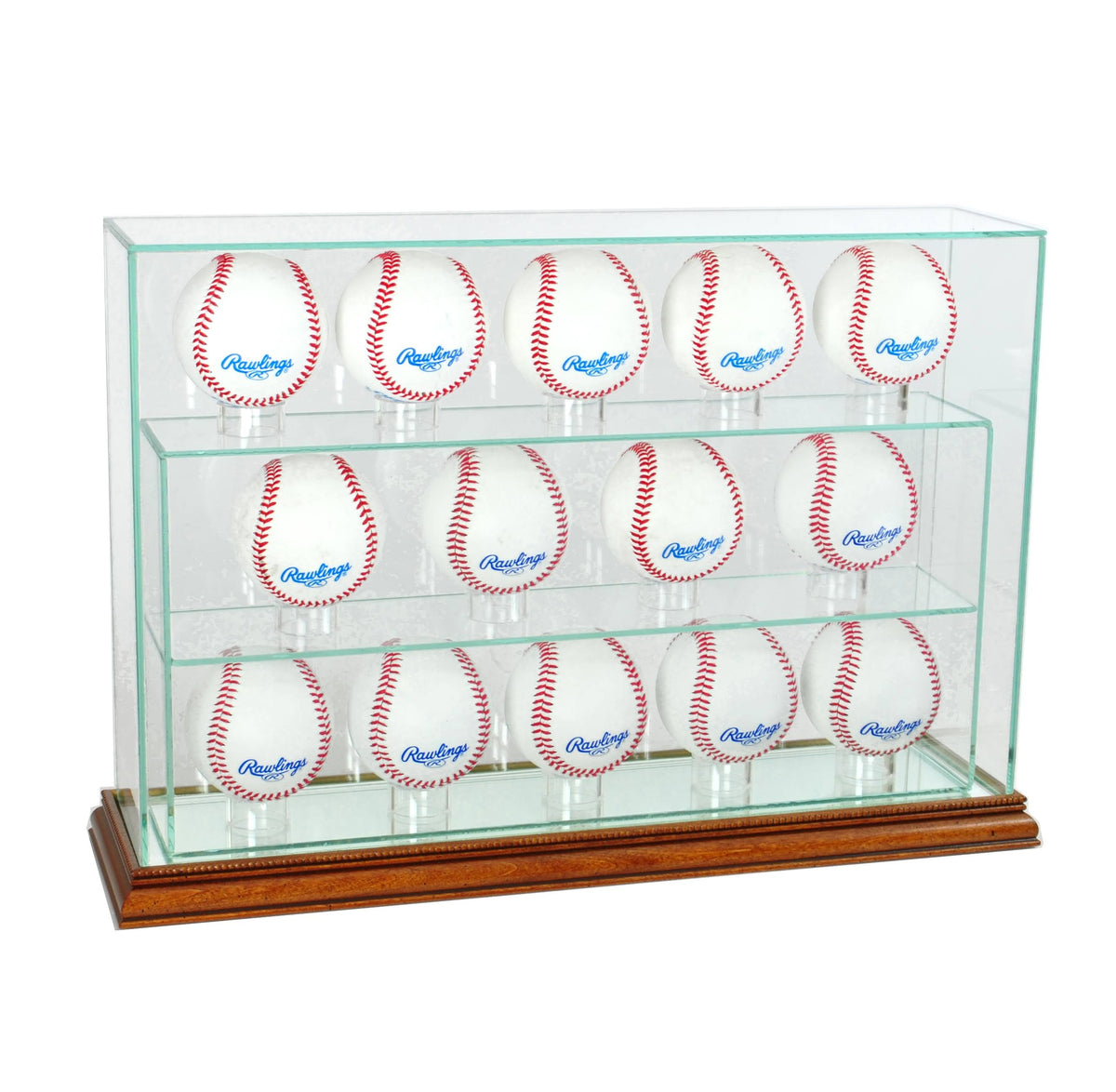 14 Baseball Upright Display Case C906