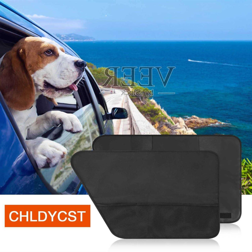 2 Pack Waterproof Pet Car Door Cover Protector K390