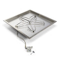 30x22 Square Pan Fire Pit Insert Kit 65K BTU Natural Gas Propane Z196