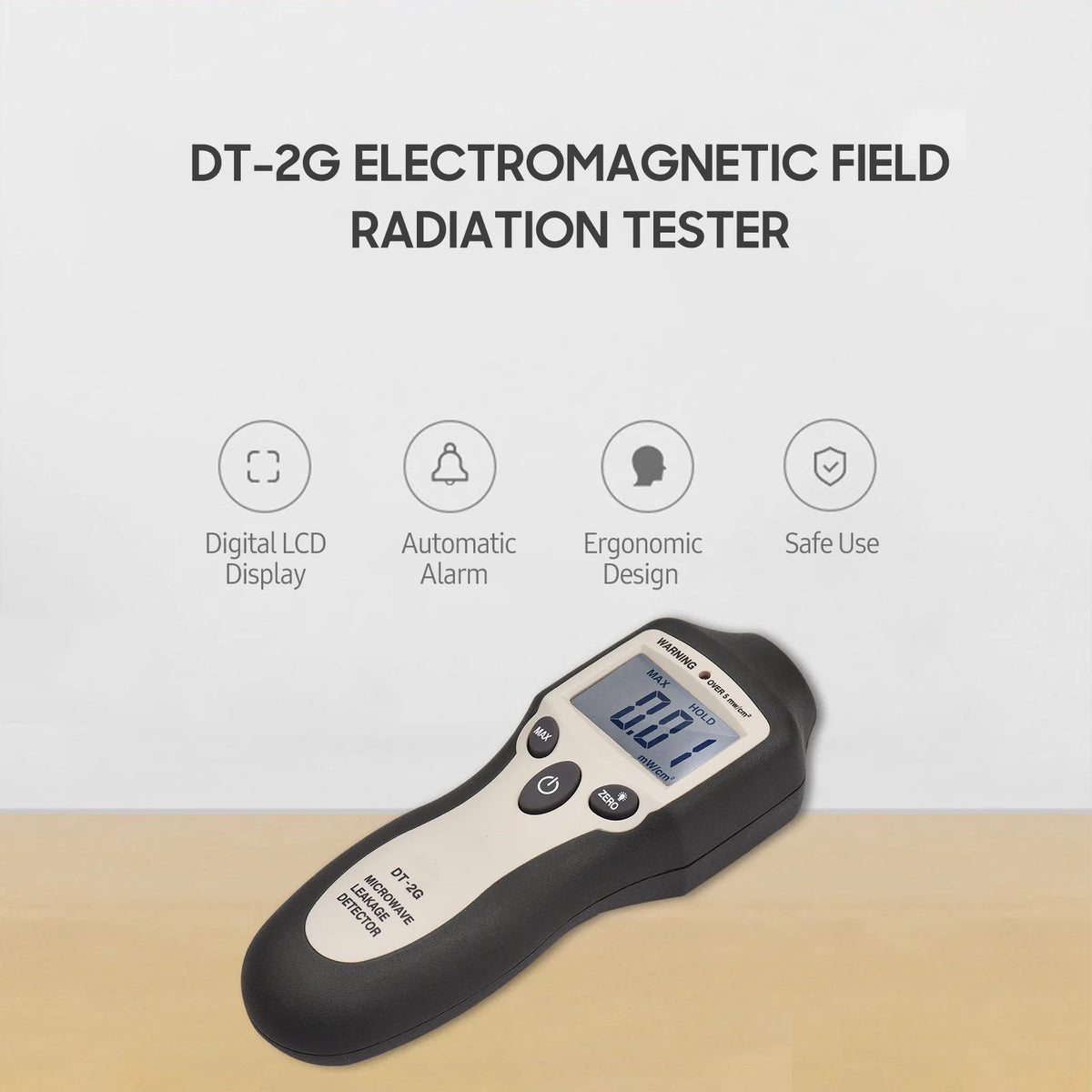 Handheld Microwave Leakage Detector with Digital LCD Display V9485