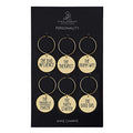 Zinc Alloy Wine Charms Set of 6 O315