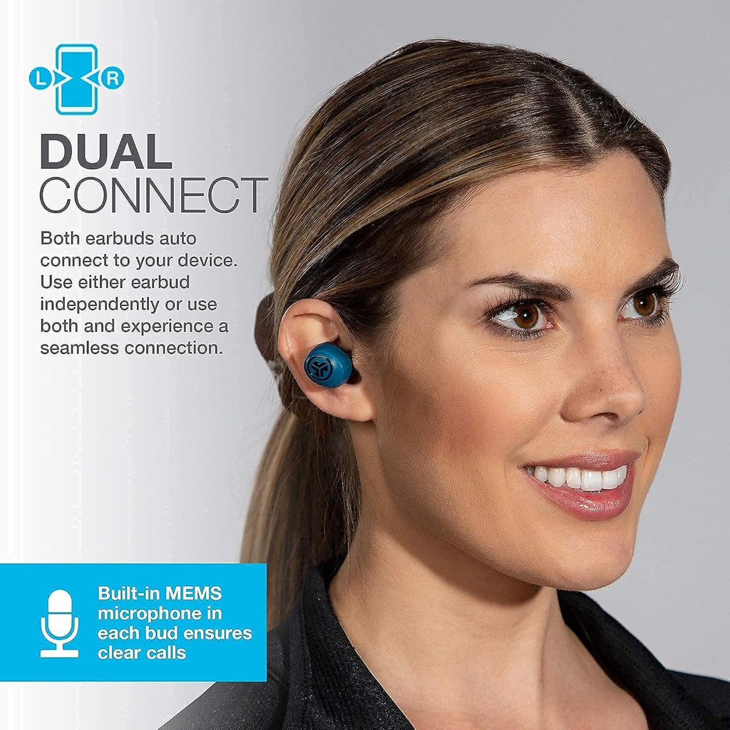 Navy True Wireless Bluetooth Earbuds with Charging Case D84627