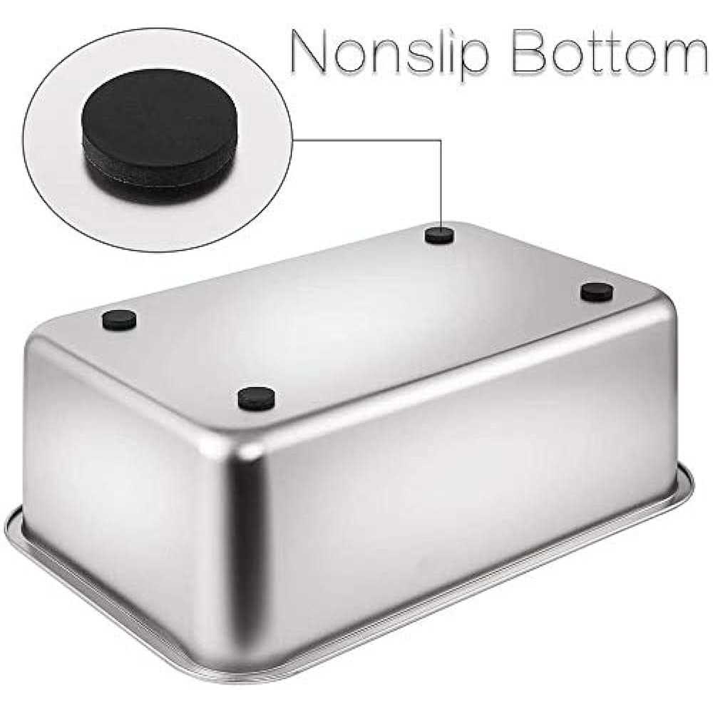 Stainless Steel Litter Box with High Sides W174