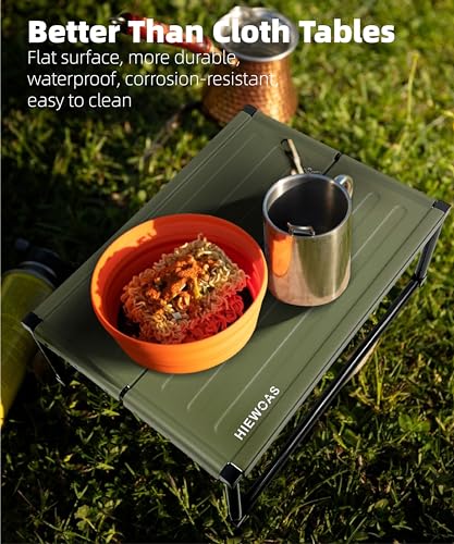 Ultralight Aluminum Folding Camping Table with Carry Bag H1040
