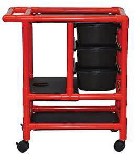Red Emergency Crash Cart X228
