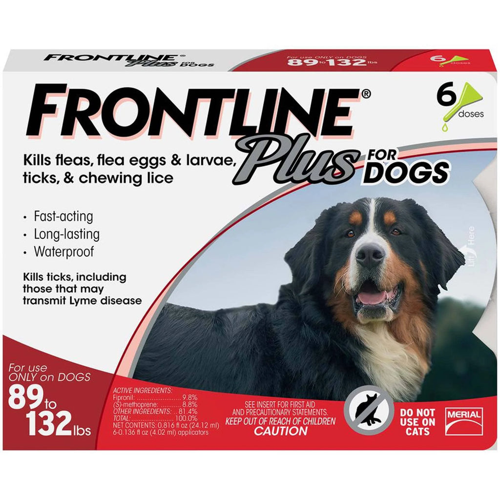 Flea and Tick Control for Dogs, 6 Mo. Supply M84166